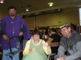 Alan, Disa, and Baron Jon at Chieftains, 2010